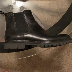 Michael Kors Men’s Leather Hudson Boot Size 9.5
